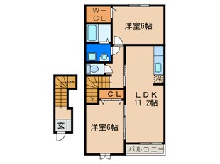 ファミ－ユ・Ｈ１の物件間取画像